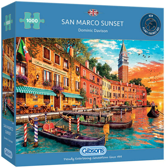 Gibsons San Marco Sunset G6347 Puzzel
