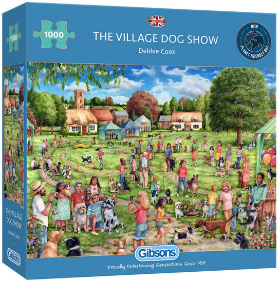 Gibsons The Village Dog Show G6348 Puzzel
