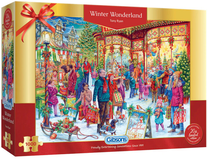 Gibsons Winter Wonderland Kerstpuzzel 2022