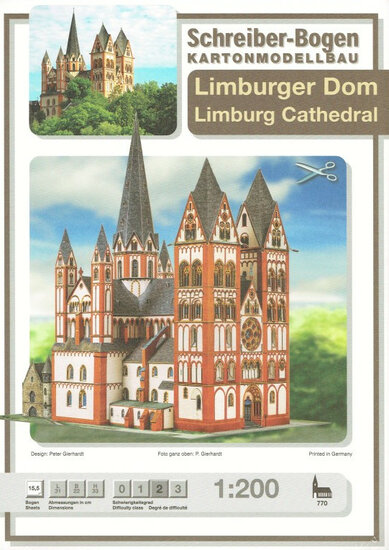 Schreiber Bogen Limburg Cathedral #770 Bouwplaat
