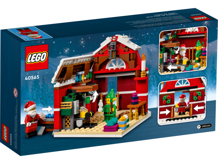 LEGO 40565 Werkplaats van de Kerstman