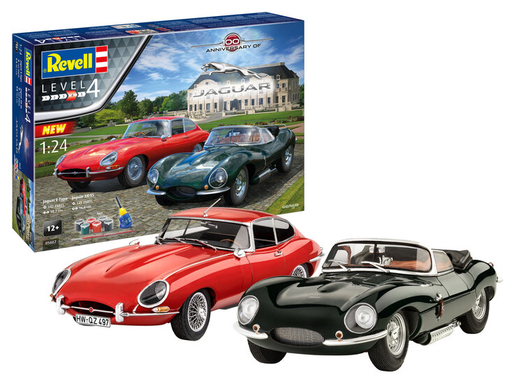 Revell 05667 Gift Set Jaguar 1:24