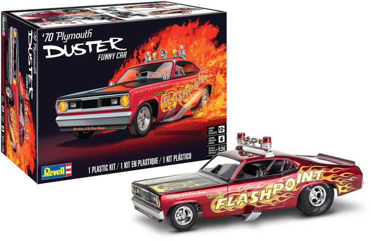 Revell 14528 Plymouth Duster funny Car 1970 1:24