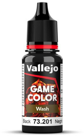 Vallejo 73201 Game Color Wash Black