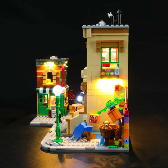 LED Verlichting voor LEGO 21324 Sesame Street LGK394