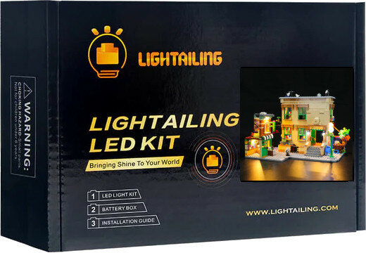 LED Verlichting voor LEGO 21324 Sesame Street LGK394