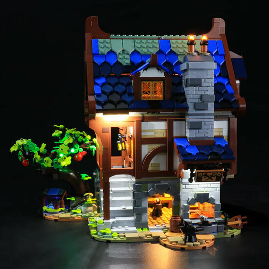 LED Verlichting voor LEGO 21325 Medieval Blacksmith LGK417