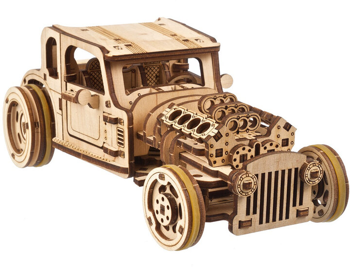 UGears Hot Rod Furious Mouse