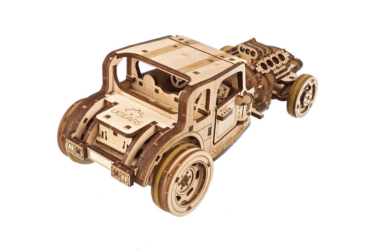 UGears Hot Rod Furious Mouse