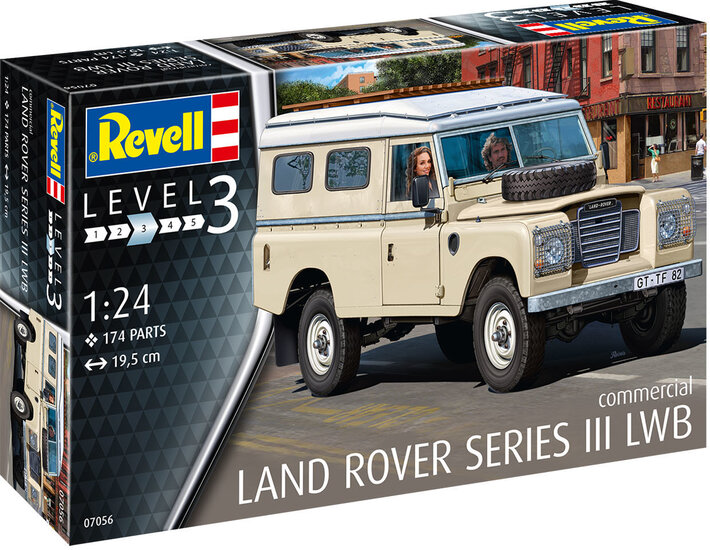 Revell 07056 Land Rover Series III LWB 1:24