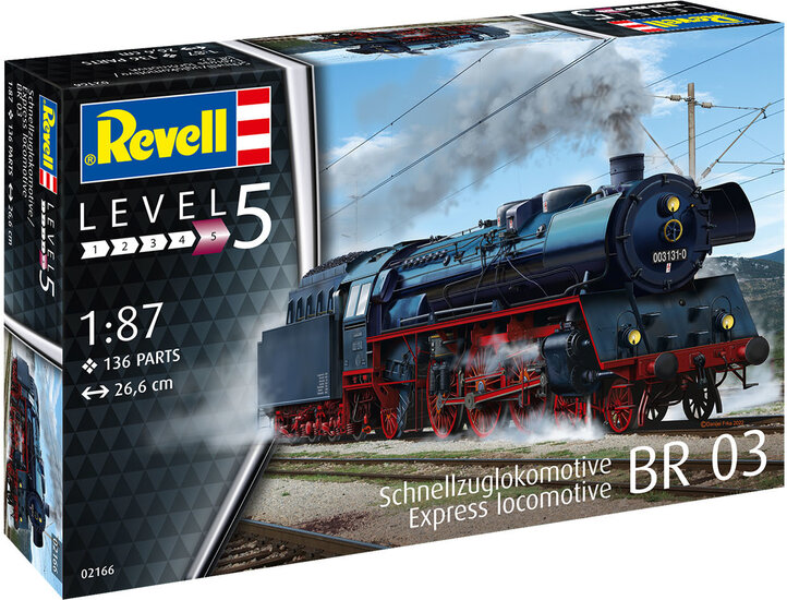 Revell 02166 Express locomotive BR03 1:87