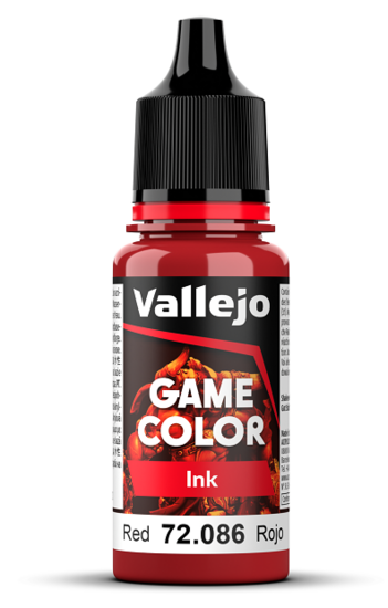 Vallejo 72086 Game Color Ink Red