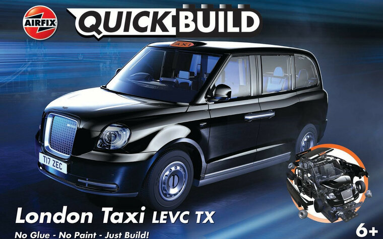 Airfix London Taxi LEVC TX QuickBuild #J6051