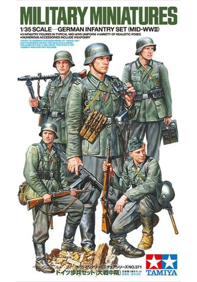 Tamiya 35382 German Infantry Set 1/35