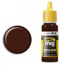 A.MIG 912 Red Brown Shadow 17ml Verf