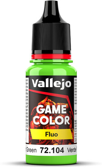 Vallejo 72104 Game Color Fluo Green