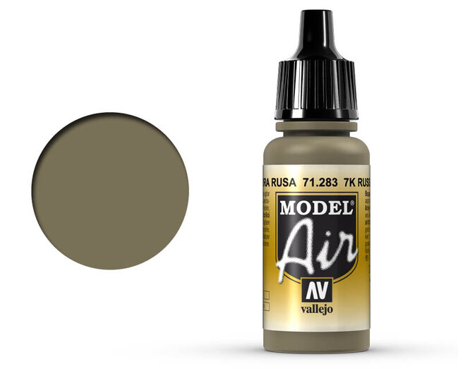 Vallejo Model Air Color 71.283 7K Russian Tan