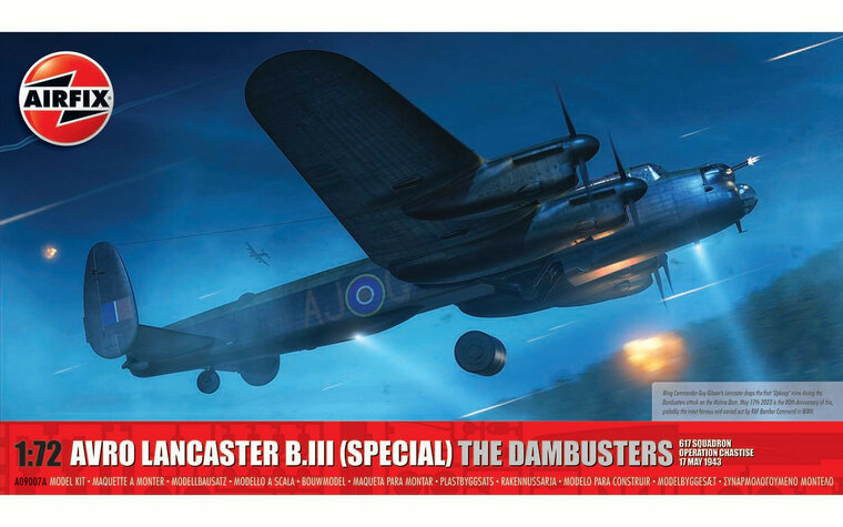 Airfix 09007A Avro Lancaster B.III (SPECIAL) &#039;THE DAMBUSTERS&#039; 1:72