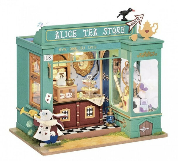 Robotime Alice&#039;s Tea Store #DG156