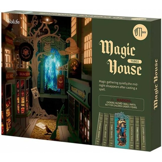 Robotime Boekensteun Magic House #TGB03