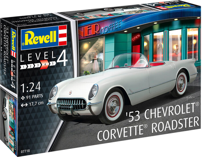 Revell 07718 1953 Corvette Roadster 1:24