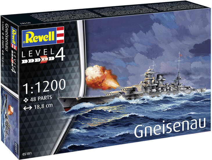 Revell 05181 Gneisenau 1:1200