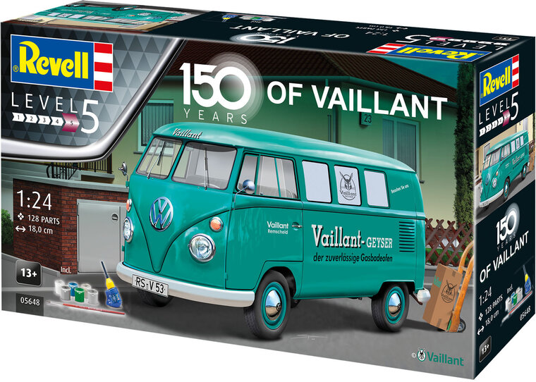 Revell 05648 150 Years of Vaillant VW T1 Bus