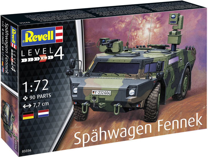 Revell 03356 Sp&auml;hwagen Fennek 1/72