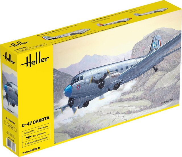 Heller 30372 C-47 Dakota 1/72