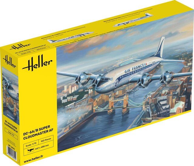 Heller 80315 DC6 Super Cloudmaster AF 1/72