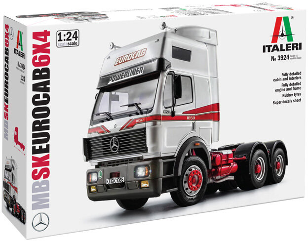 Italeri 3924 Mercedes-Benz SK Eurocab 6x4 1/24