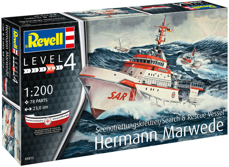 Revell 05812 Herman Marwede 1/200