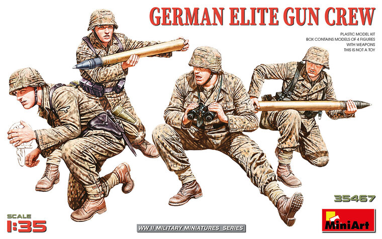 MiniArt 35467 German Elite Gun Crew 1/35