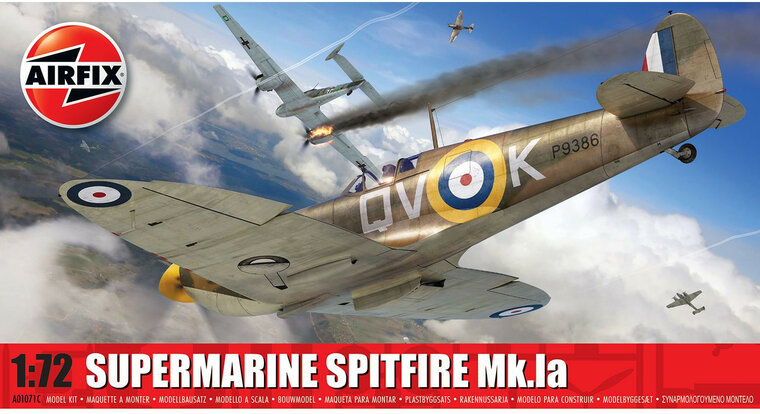 Airfix 01071C Supermarine Spitfire Mk.Ia 1/72