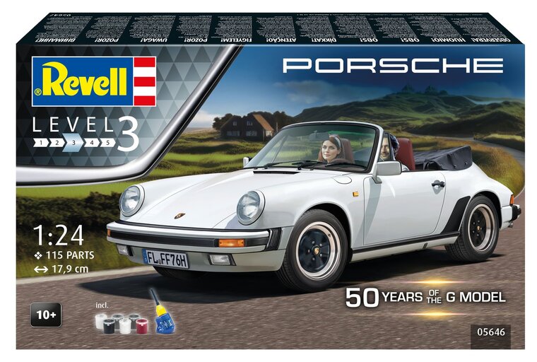 Revell 05646 Gift Set 50 Years of Porsche 911 G-Model 1/24