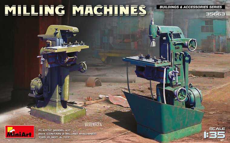 MiniArt Milling Machines 1/35