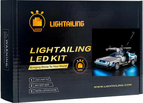 LEGO LED Verlichting 10300 Back to the Future Time Machine #LGK503