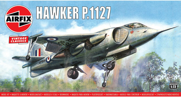 Airfix 01033V Hawker P.1127 1:72