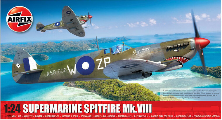 Airfix 17002 Supermarine Spitfire Mk.VIII 1/24