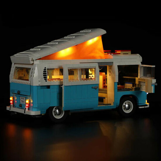 LEGO LED Verlichting Volkswagen T2 Camper Van 10279 #LGK462