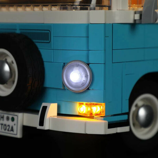 LEGO LED Verlichting Volkswagen T2 Camper Van 10279 #LGK462