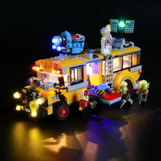 LEGO LED Verlichting Paranormal Intercept Bus 3000 70423 #LGK255