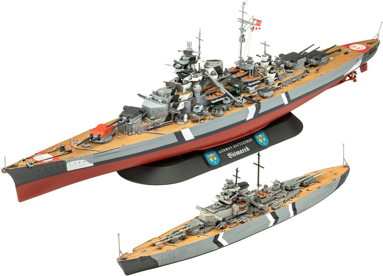 Revell 05637 The Legendary Bismarck Gift Set