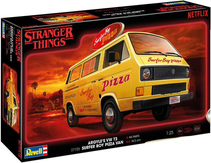 Revell 07725 &quot;Stranger Things&quot; VW T3 Bus &quot;Surfer Boy&quot; 1/25