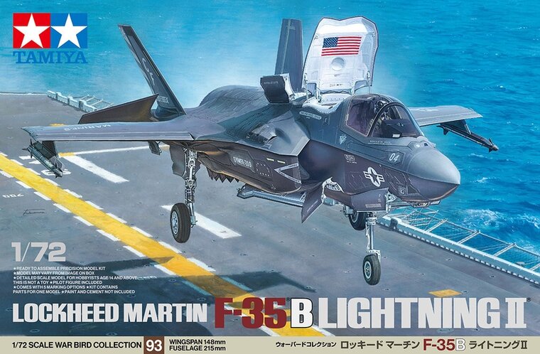 Tamiya 60793 Lockheed Martin F-35B Lightning II 1/72