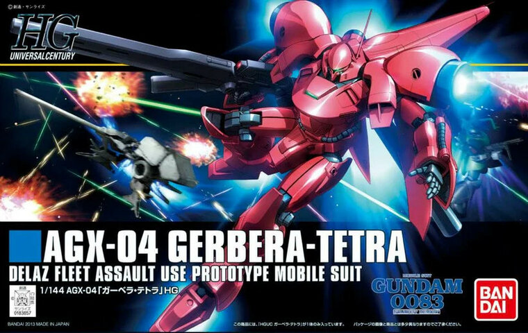 Gundam AGX-04 Gerbera Tetra HG 1/144