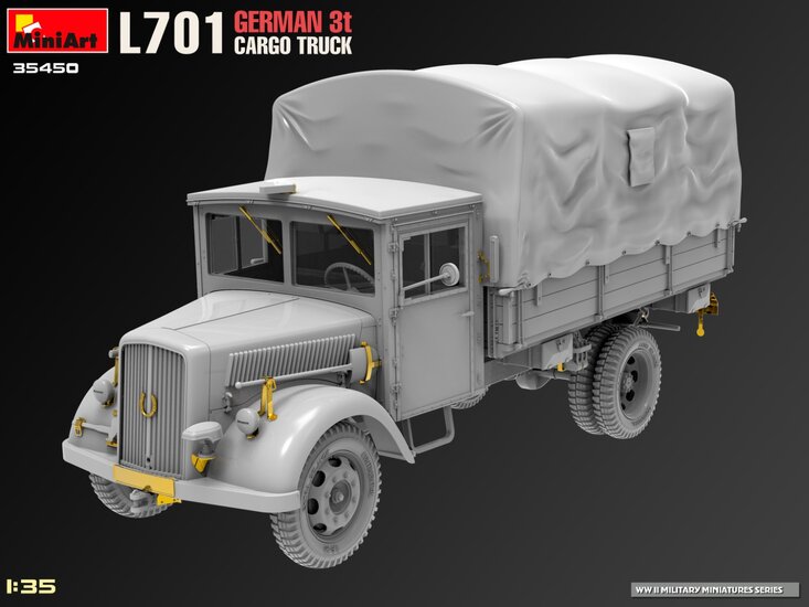 MiniArt 35450 L701 German 3t Cargo Truck 1/35