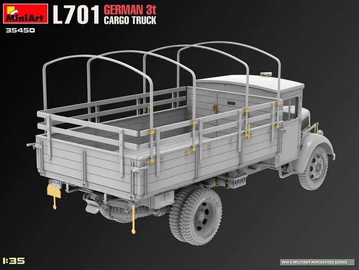 MiniArt 35450 L701 German 3t Cargo Truck 1/35