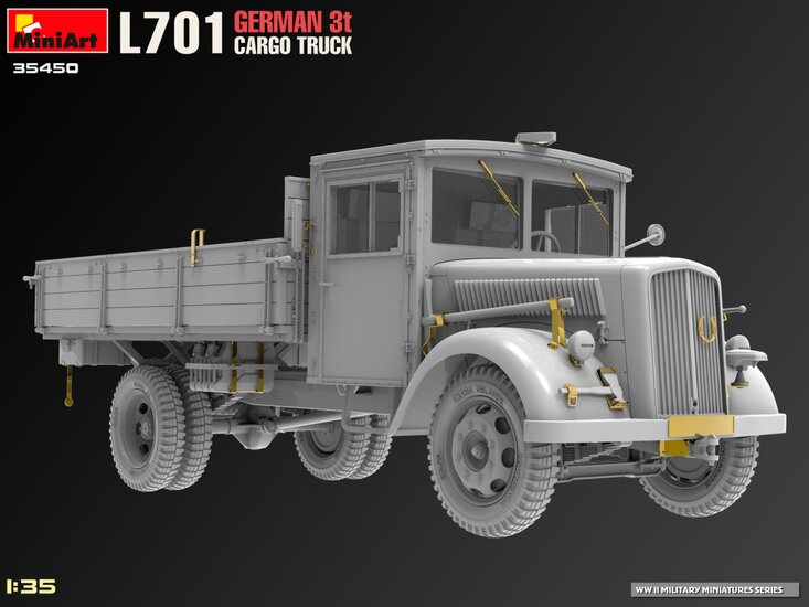 MiniArt 35450 L701 German 3t Cargo Truck 1/35