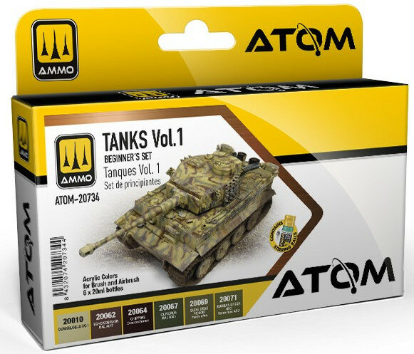 AMMO Mig 20734 Beginners Set: Tanks Vol.1